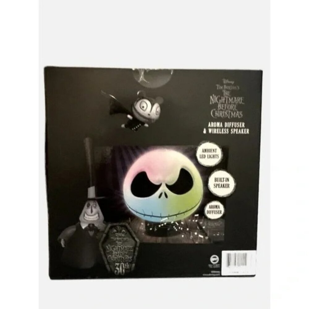 Disney Nightmare Before Xmas Jack Skellington Aroma Diffuser Bluetooth Speaker - Picture 2 of 2